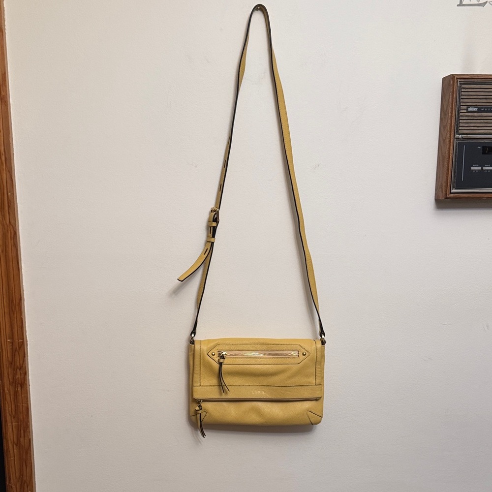 Lodis Mustard Yellow Crossbody Bag